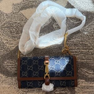 GUCCI JEAN WALLET CROSE BODY